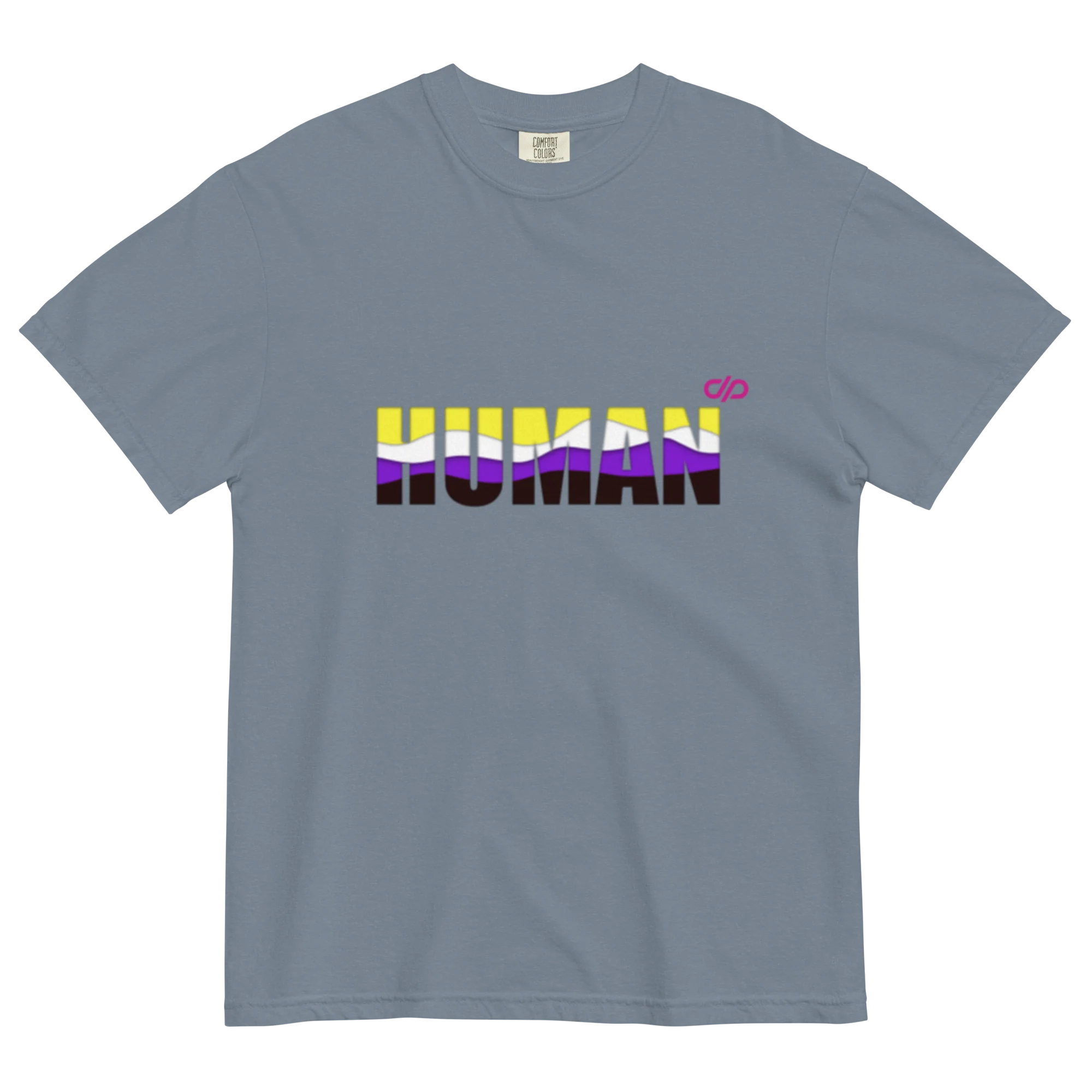 Enby HUMAN tee - Image 5