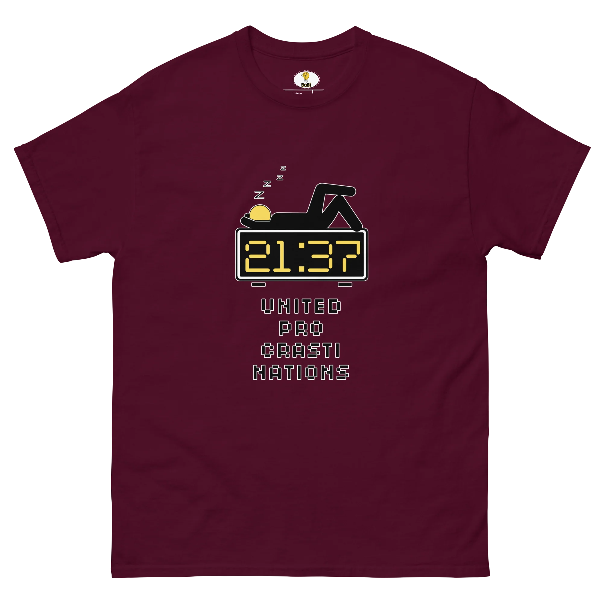 United Procrastinations T-shirt (BOBI) - Image 3