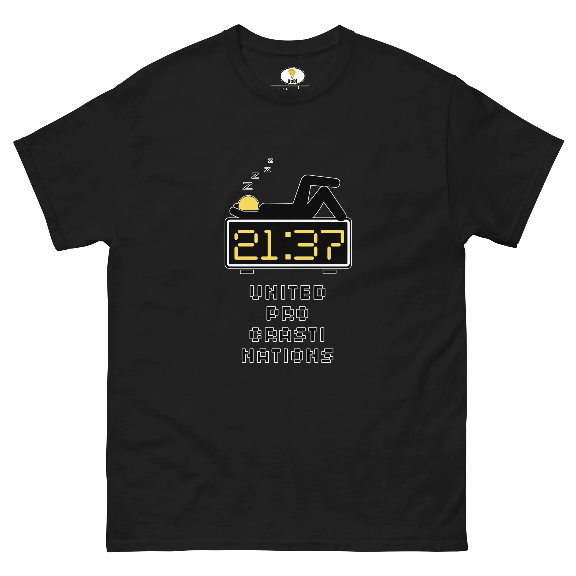 United Procrastinations T-shirt (BOBI) - Image 4