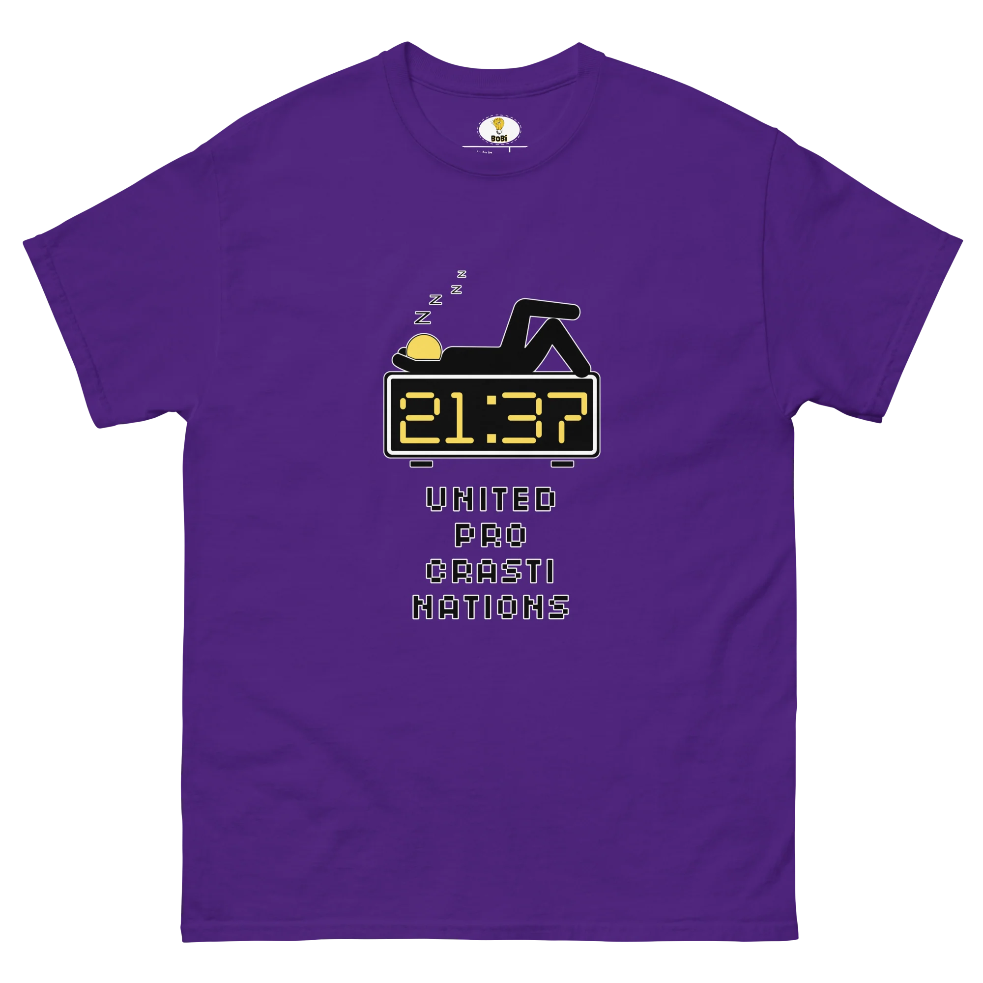 United Procrastinations T-shirt (BOBI) - Image 5