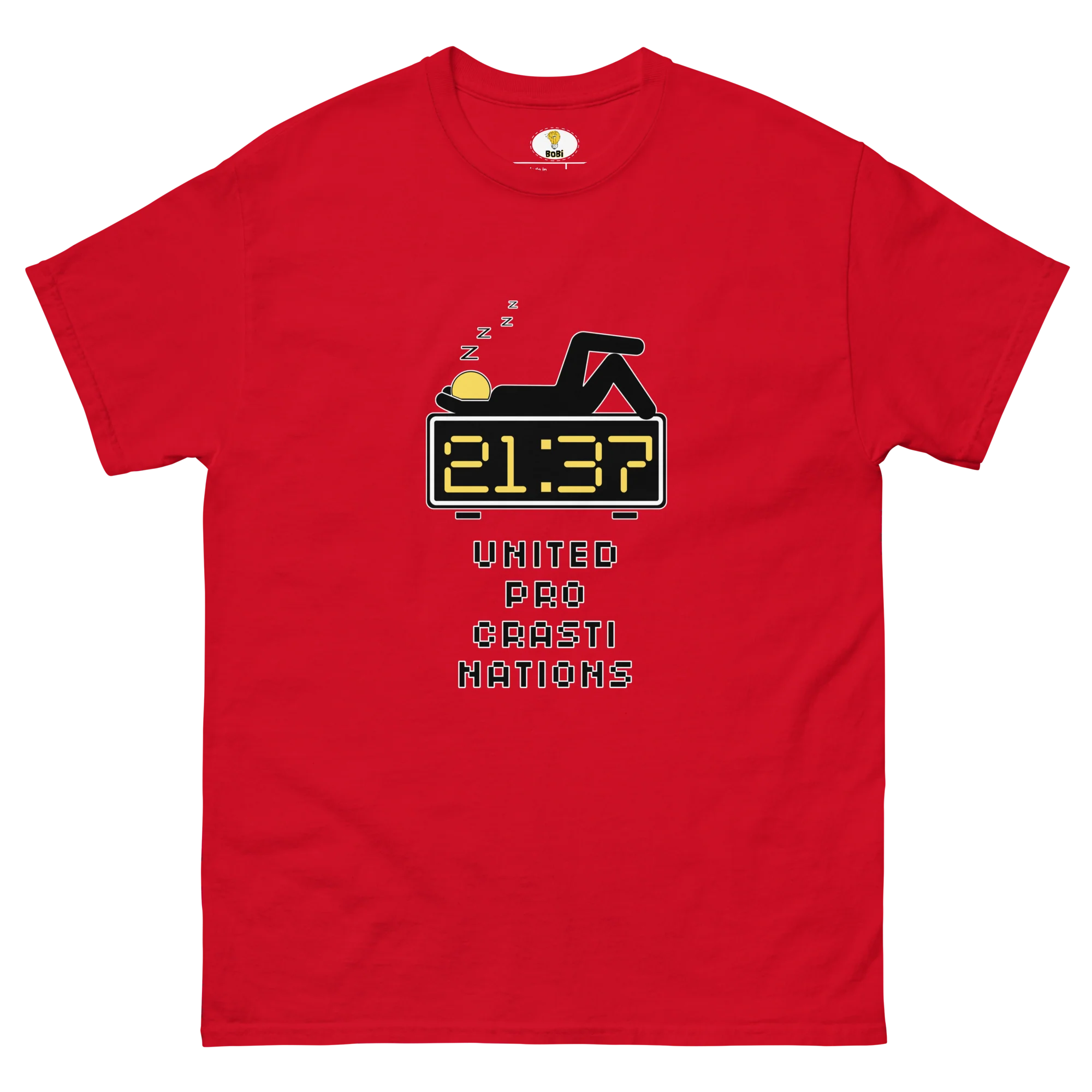 United Procrastinations T-shirt (BOBI) - Image 6