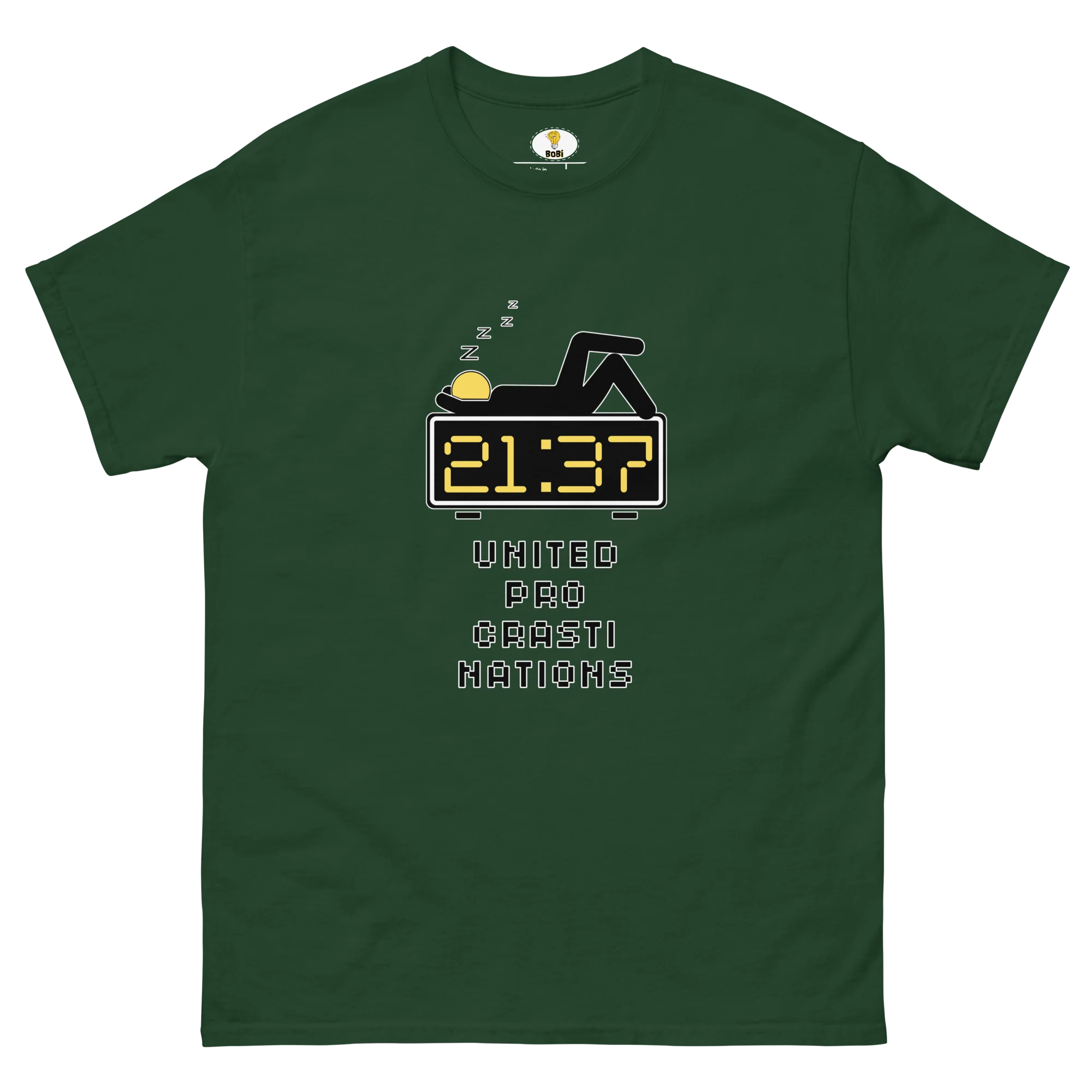 United Procrastinations T-shirt (BOBI) - Image 7