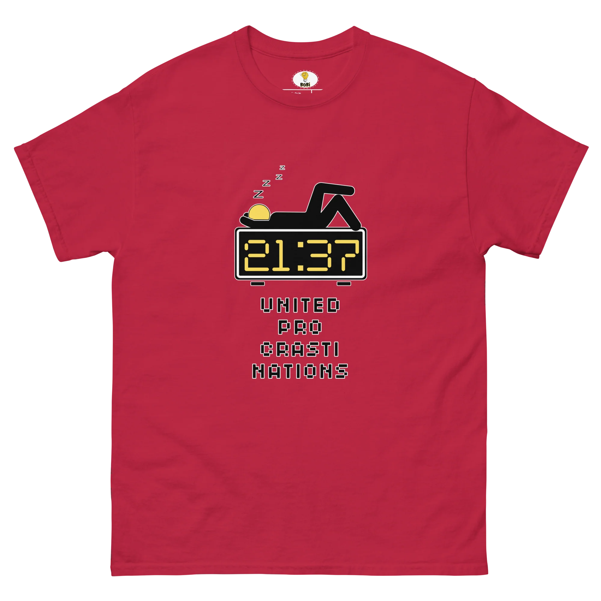 United Procrastinations T-shirt (BOBI) - Image 8