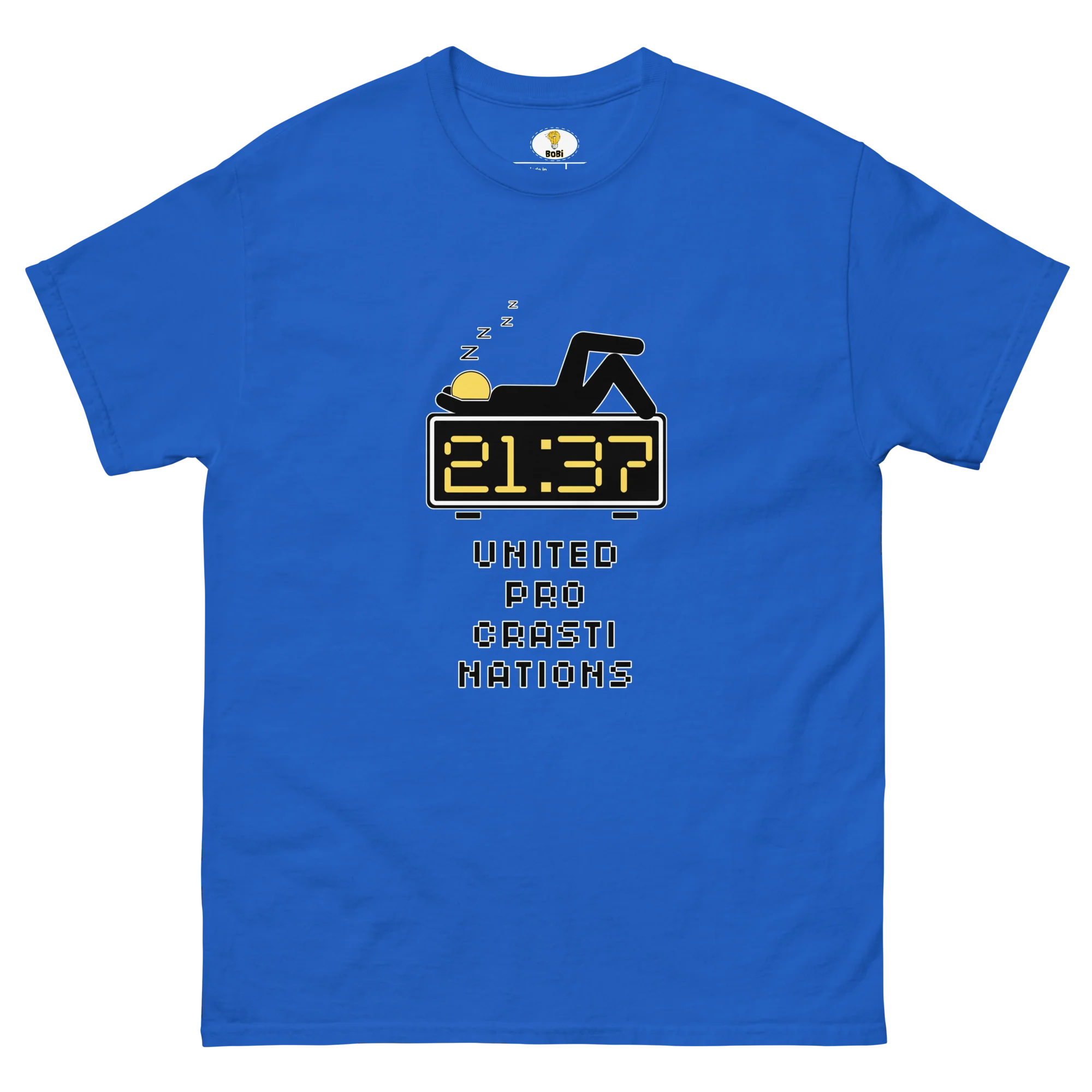 United Procrastinations T-shirt (BOBI) - Image 9